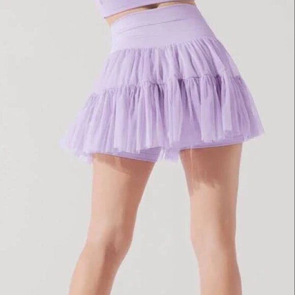 POPFLEX Pirouette Skort Digital Lavender - Picture 4 of 7
